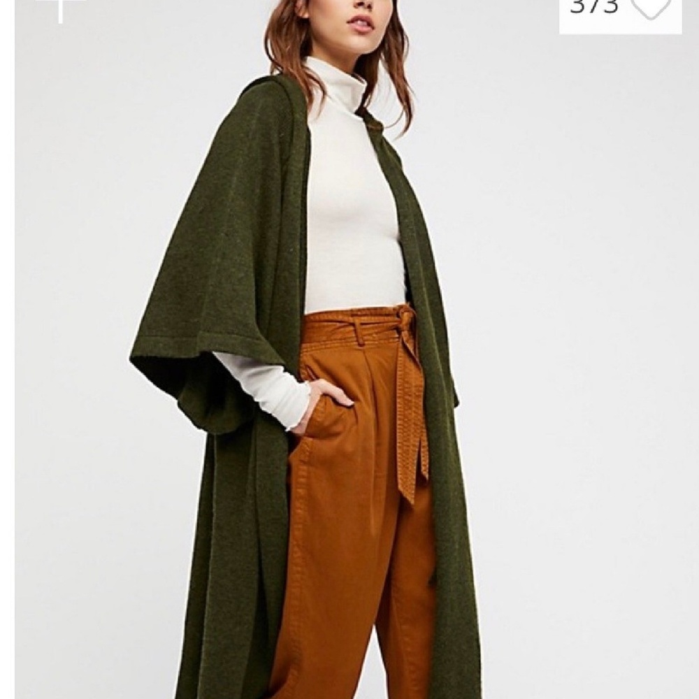 Free People Kimono Sleeve Wrap Cardigan